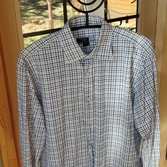 Thomas Elliott Milan Made in Italy Long Sleeve French Cuff Sz M Dress Shirt - Picture 4 of 15